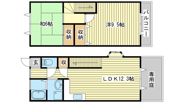 兵庫県姫路市御立東４ 播磨高岡駅 2LDK 一戸建て 賃貸物件詳細