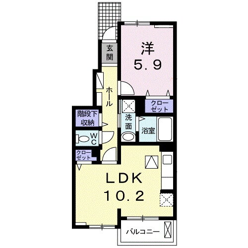 滋賀県彦根市里根町 彦根駅 1LDK アパート 賃貸物件詳細