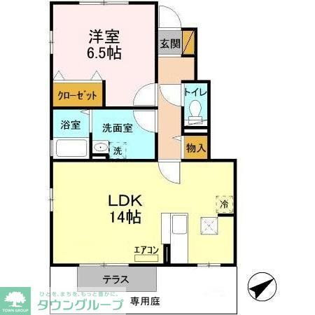 千葉県流山市おおたかの森東４ 流山おおたかの森駅 1LDK アパート 賃貸物件詳細