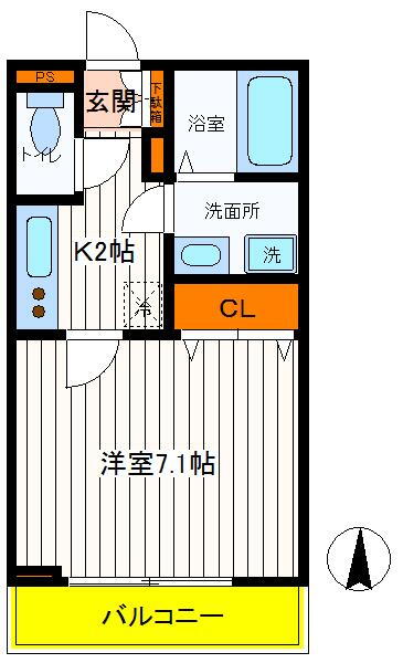 東京都立川市錦町２ 立川駅 1K アパート 賃貸物件詳細