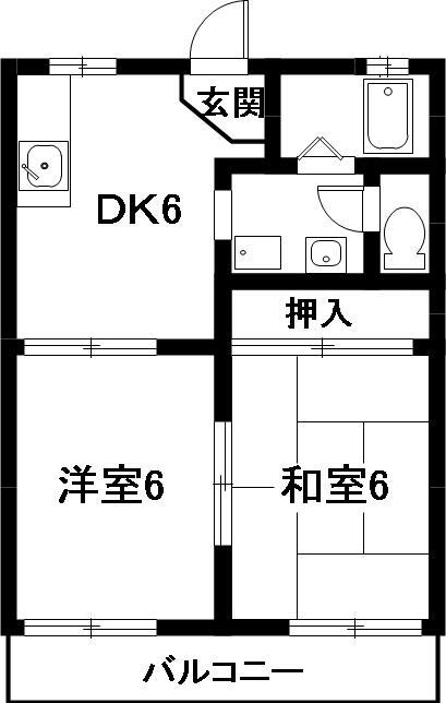 愛知県豊川市金屋元町１ 稲荷口駅 2DK アパート 賃貸物件詳細