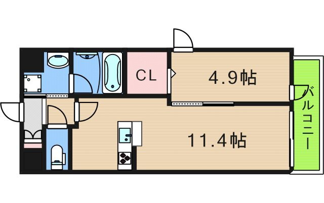 大阪府大阪市西成区花園南２ 天下茶屋駅 1LDK マンション 賃貸物件詳細