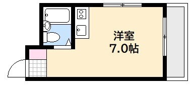 広島県広島市西区楠木町２ 横川駅 ワンルーム マンション 賃貸物件詳細
