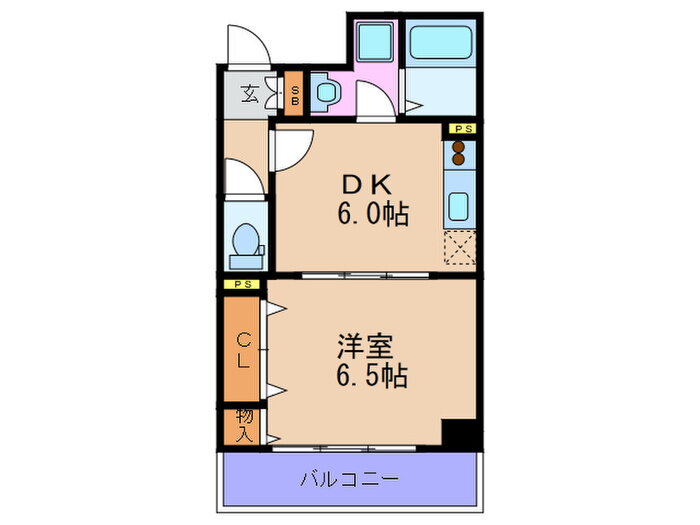 大阪府大阪市福島区玉川１ 中之島駅 1DK マンション 賃貸物件詳細