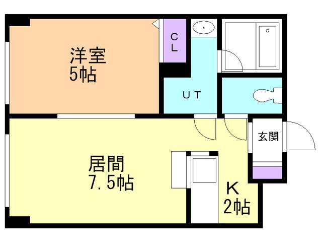 北海道札幌市厚別区大谷地西１ 大谷地駅 1LDK マンション 賃貸物件詳細