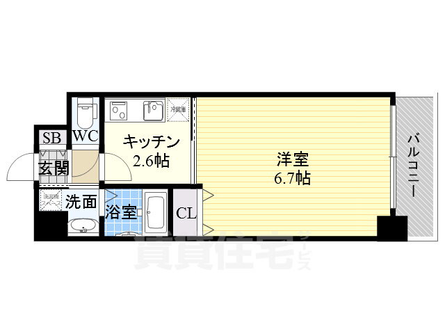 大阪府大阪市北区大淀南３ 福島駅 1K マンション 賃貸物件詳細