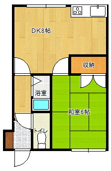 北海道帯広市西十六条北１ 柏林台駅 1DK アパート 賃貸物件詳細