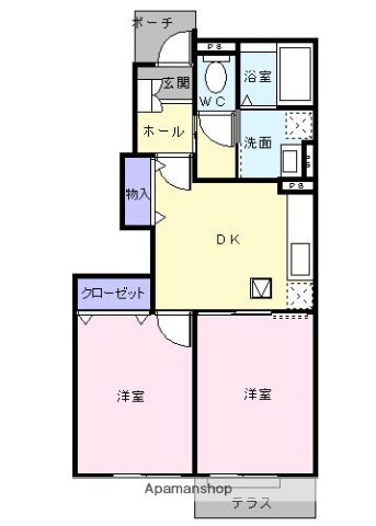 和歌山県有田郡広川町大字前田 湯浅駅 2DK アパート 賃貸物件詳細
