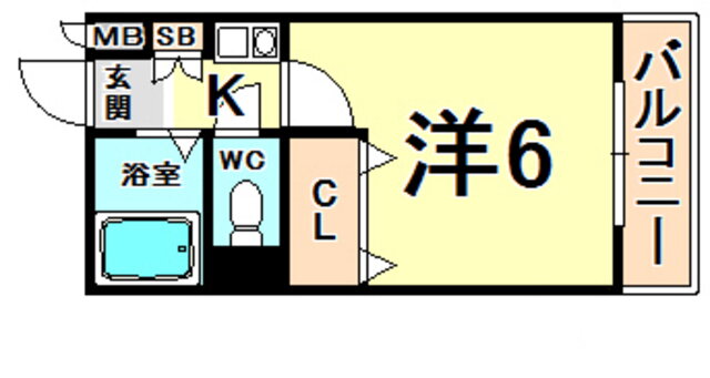 兵庫県尼崎市水堂町３ 立花駅 1K マンション 賃貸物件詳細