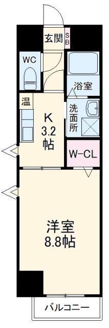 三重県四日市市九の城町 近鉄四日市駅 1K マンション 賃貸物件詳細