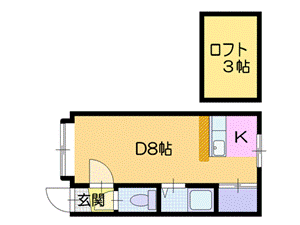 北海道札幌市厚別区厚別中央五条４ 新さっぽろ駅 1K アパート 賃貸物件詳細