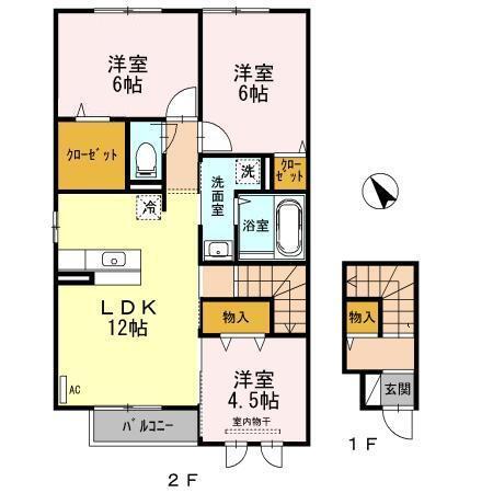 広島県福山市東川口町５ 東福山駅 3LDK アパート 賃貸物件詳細