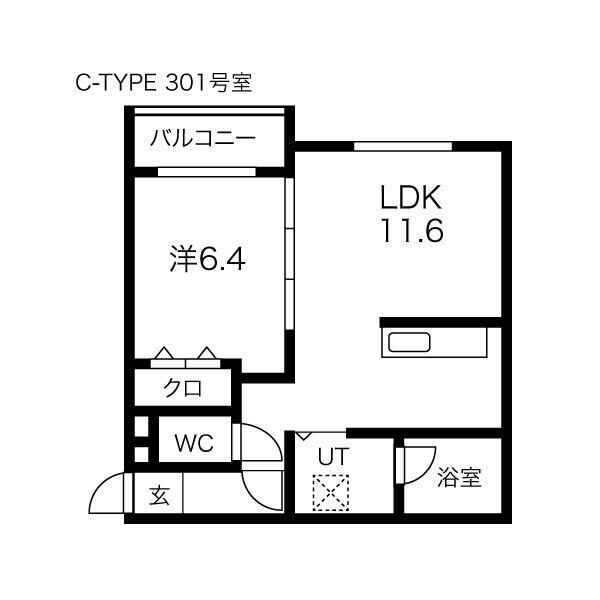 北海道千歳市勇舞７ 長都駅 1LDK アパート 賃貸物件詳細