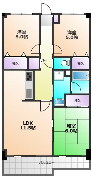 東京都西東京市田無町４ 田無駅 3LDK マンション 賃貸物件詳細