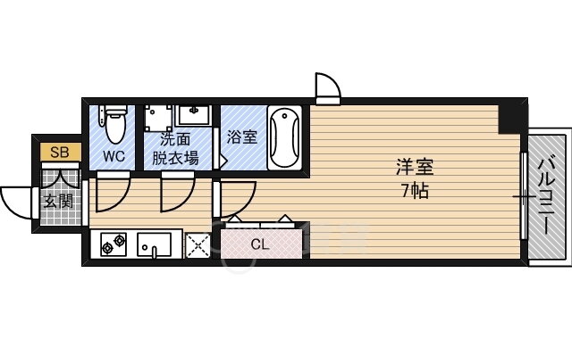 大阪府大阪市東淀川区東淡路５ ＪＲ淡路駅 1K マンション 賃貸物件詳細