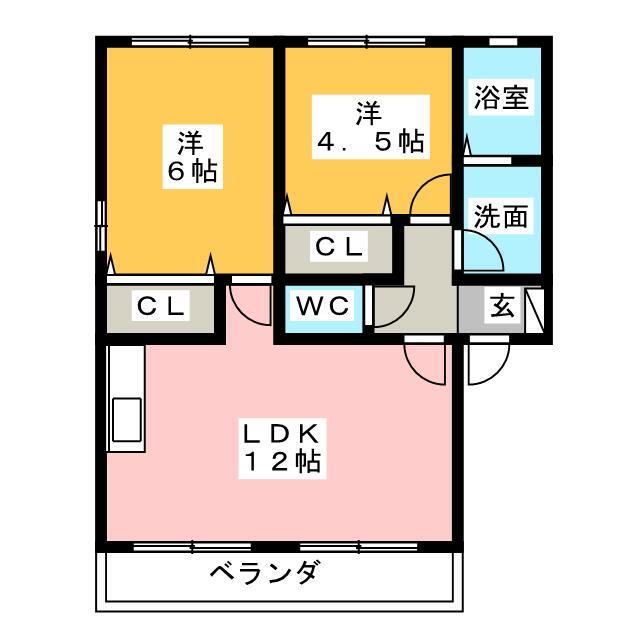 静岡県富士市天間 富士根駅 2LDK アパート 賃貸物件詳細