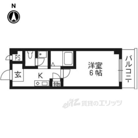 京都府京田辺市大住責谷 大住駅 1K マンション 賃貸物件詳細