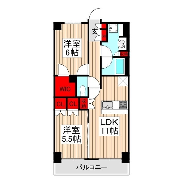 埼玉県和光市白子２ 地下鉄成増駅 2LDK マンション 賃貸物件詳細