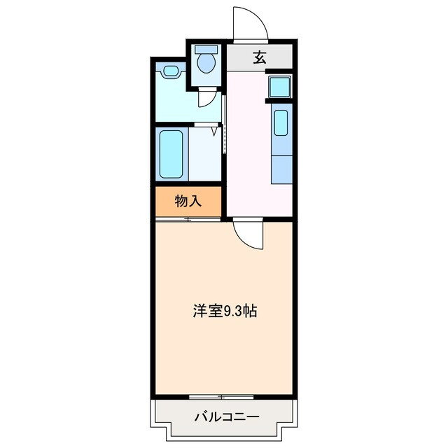 三重県鈴鹿市岸岡町 千代崎駅 1K マンション 賃貸物件詳細