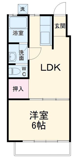 愛知県蒲郡市御幸町 蒲郡駅 1LDK マンション 賃貸物件詳細