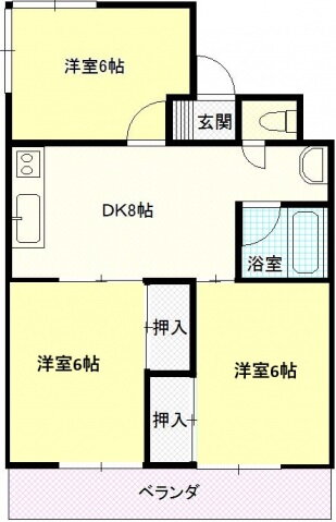 広島県広島市中区河原町 舟入町駅 3DK マンション 賃貸物件詳細