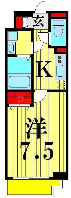 東京都足立区梅田３ 梅島駅 1K マンション 賃貸物件詳細