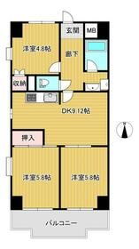 ポレール石神井 11階 3DK 賃貸物件詳細