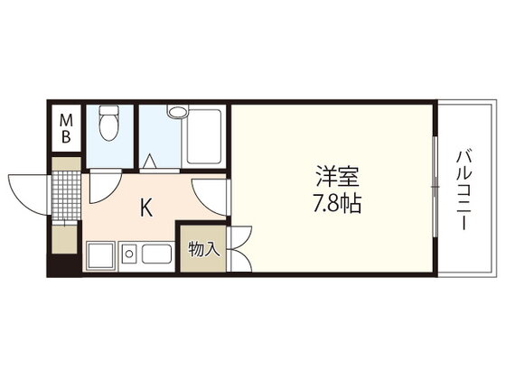 広島県広島市西区庚午南２ 草津駅 1K マンション 賃貸物件詳細