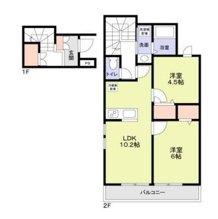 東京都板橋区大山西町 千川駅 2LDK アパート 賃貸物件詳細