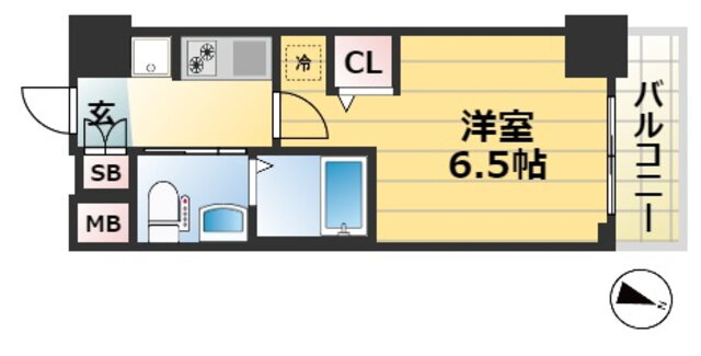 兵庫県神戸市兵庫区湊町１ 神戸駅 1K マンション 賃貸物件詳細