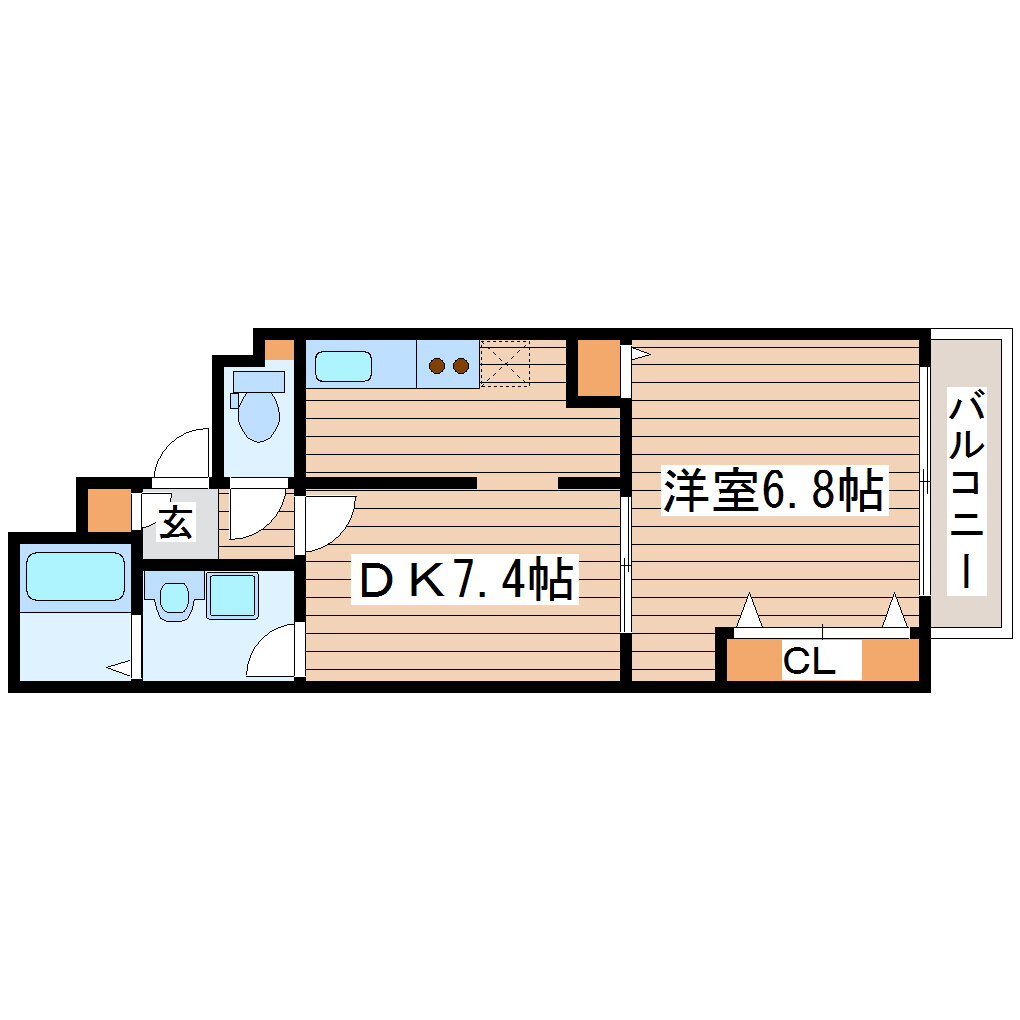 宮城県仙台市太白区西中田７ 南仙台駅 1DK マンション 賃貸物件詳細