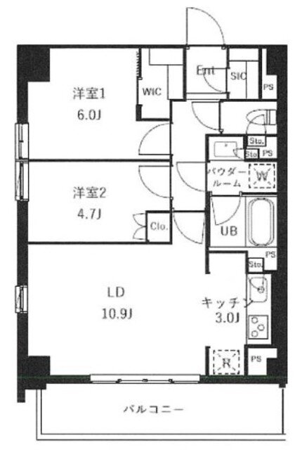 ザ・ケンジントン・レジデンスときわ台 3階 2LDK 賃貸物件詳細