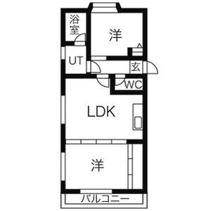 愛知県名古屋市千種区池上町１ 自由ヶ丘駅 2DK マンション 賃貸物件詳細