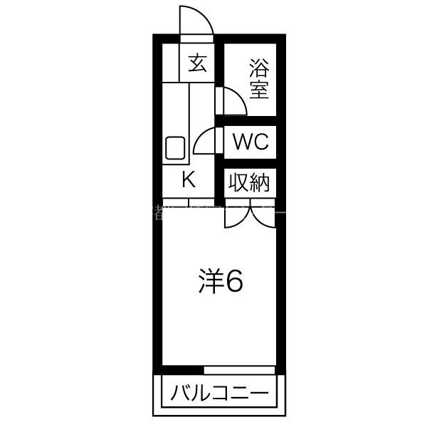 栃木県宇都宮市元今泉７ 宇都宮駅 1K アパート 賃貸物件詳細