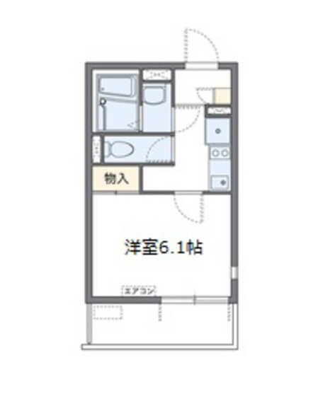 広島県広島市中区舟入川口町 舟入川口町駅 1K アパート 賃貸物件詳細