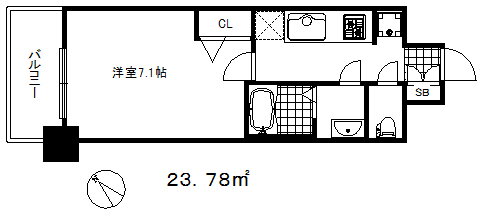 兵庫県神戸市兵庫区駅南通３ 兵庫駅 1K マンション 賃貸物件詳細