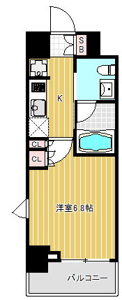 東京都品川区戸越６ 戸越公園駅 1K マンション 賃貸物件詳細