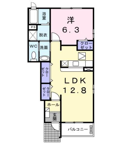 宮城県大崎市古川穂波２ 塚目駅 1LDK アパート 賃貸物件詳細