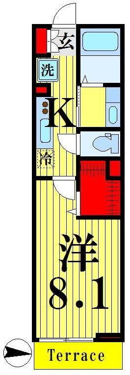 東京都足立区六町４ 六町駅 1K アパート 賃貸物件詳細