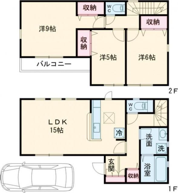 埼玉県さいたま市緑区大字三室 北浦和駅 3LDK 一戸建て 賃貸物件詳細