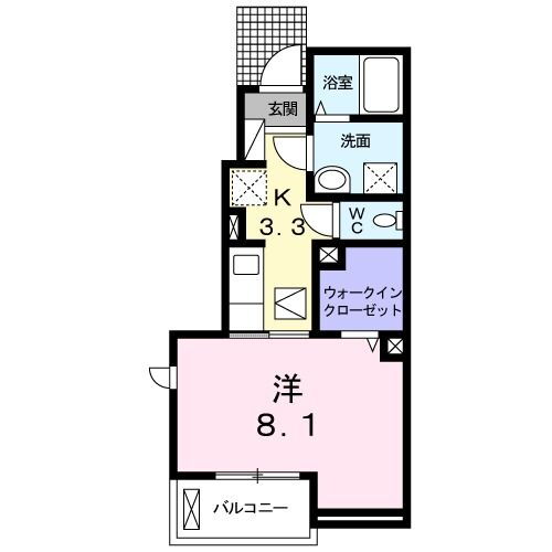 栃木県河内郡上三川町大字上三川 石橋駅 1K アパート 賃貸物件詳細