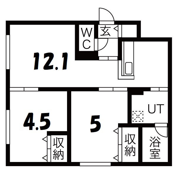北海道札幌市白石区本通１丁目南 白石駅 2LDK マンション 賃貸物件詳細