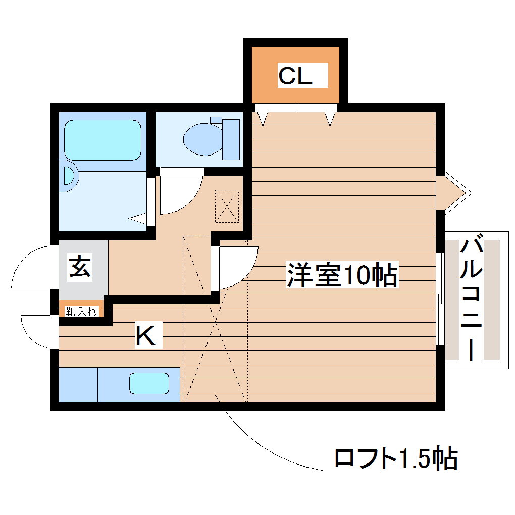 宮城県仙台市青葉区葉山町 北仙台駅 ワンルーム アパート 賃貸物件詳細