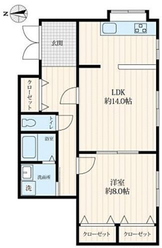 東京都町田市玉川学園８ 玉川学園前駅 1LDK アパート 賃貸物件詳細