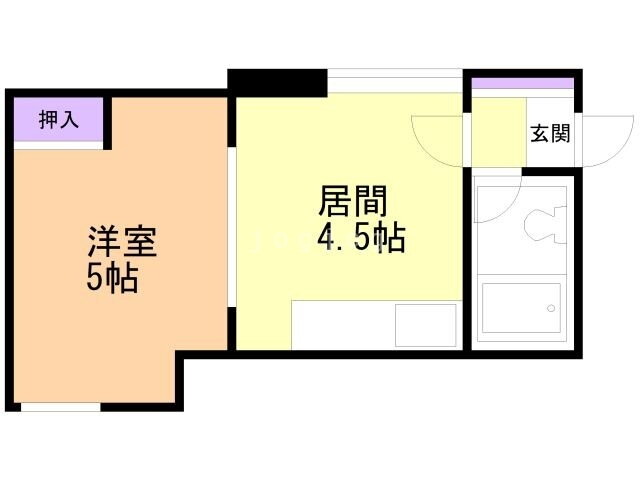北海道札幌市北区北三十三条西１１ 北３４条駅 1DK アパート 賃貸物件詳細