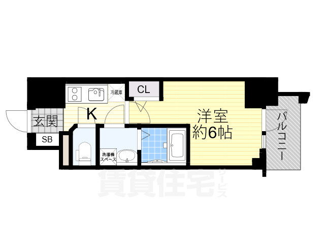 大阪府大阪市東淀川区東中島４ 新大阪駅 1K マンション 賃貸物件詳細