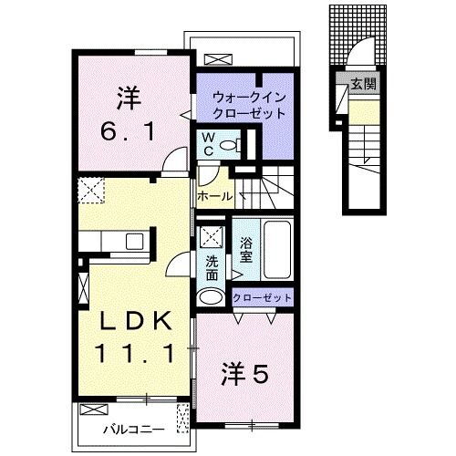 静岡県掛川市仁藤 掛川駅 2LDK アパート 賃貸物件詳細