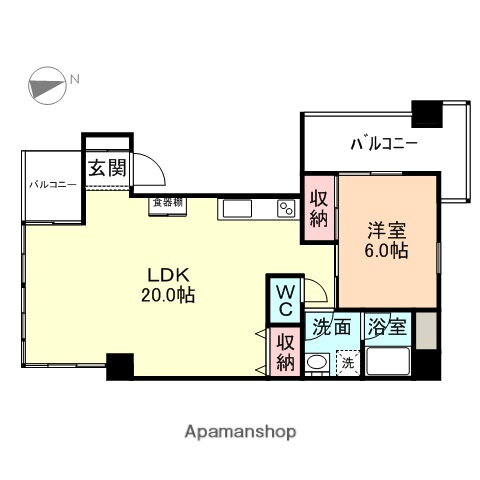 富山県富山市安住町 県庁前駅 1LDK マンション 賃貸物件詳細