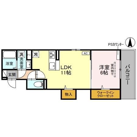 京都府京都市右京区西京極殿田町 西京極駅 1LDK アパート 賃貸物件詳細