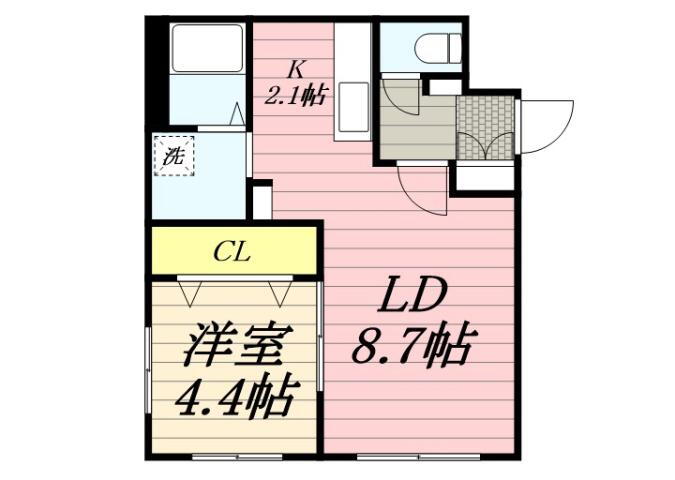 北海道札幌市西区発寒七条１０ 宮の沢駅 1LDK マンション 賃貸物件詳細
